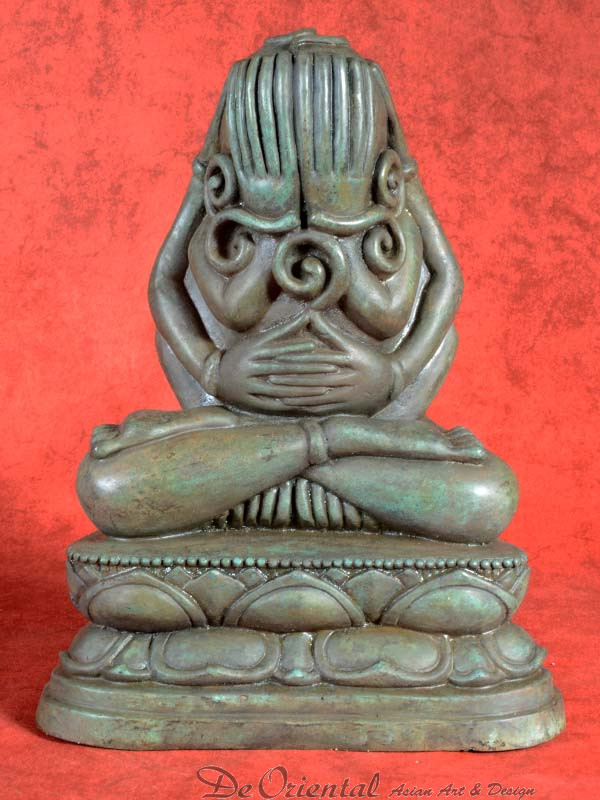Boeddha met de gesloten ogen - | Oriental